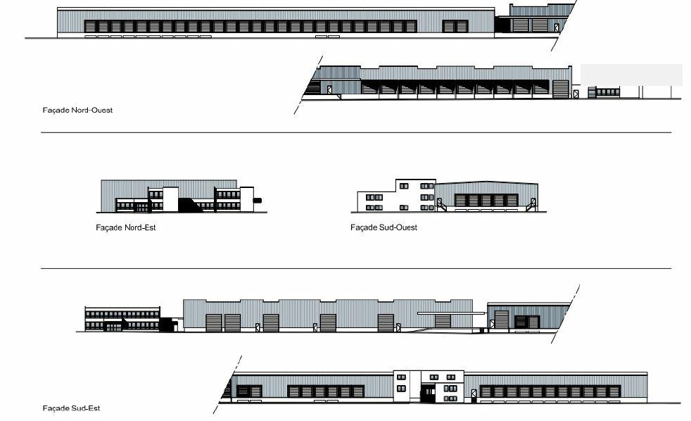 Entrepôt classe c Bordeaux 6109m² Location entrepôt classe c Bordeaux Gironde OLLOG2423701 2